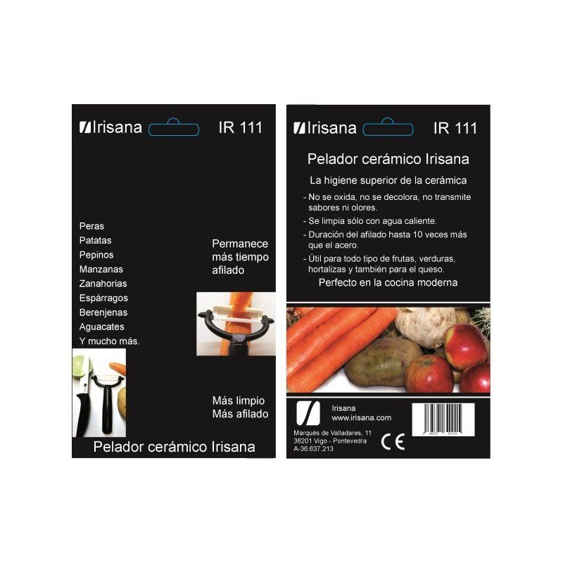 Irisana Keramikschäler