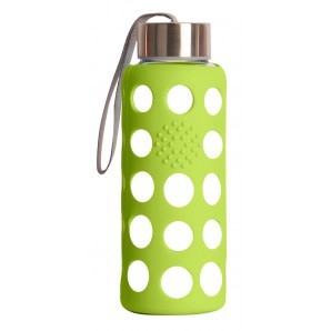Botella Bbo Irisana de vídrio de borosilicato con funda... 2