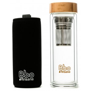 Infusionador Bbo Irisana de doble pared de vidrio de... 2