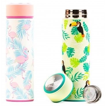 Bbo Irisana thermos per infusione. Acciaio inossidabile. 500 ml.