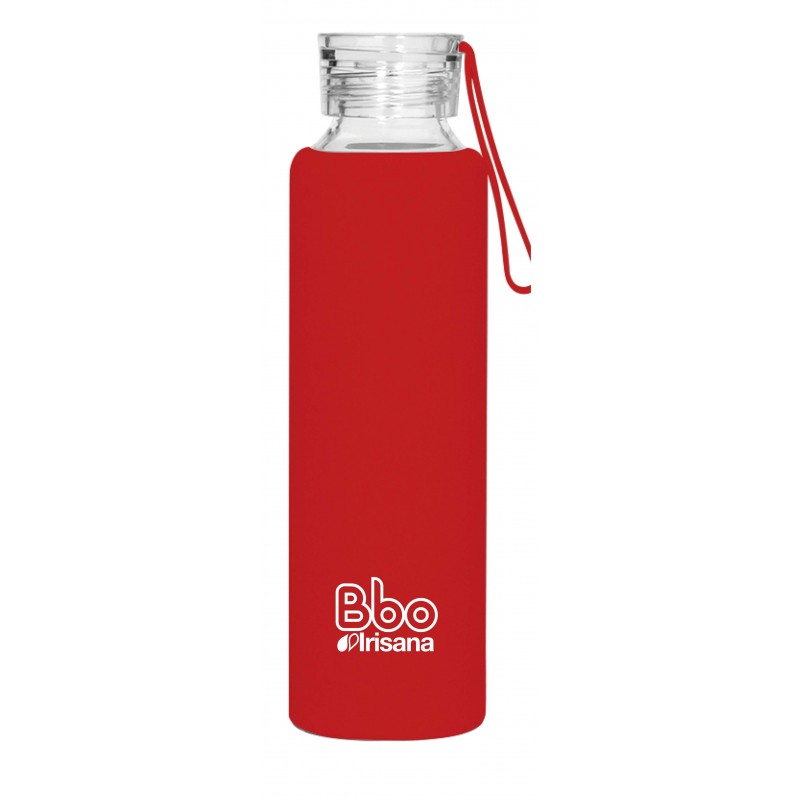 Botella Bbo Irisana de vidrio de... Botella Bbo Irisana de vidrio de...