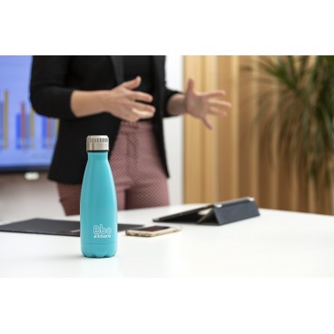 Botella termo Bbo Irisana con funda de neopreno. 500 ml.