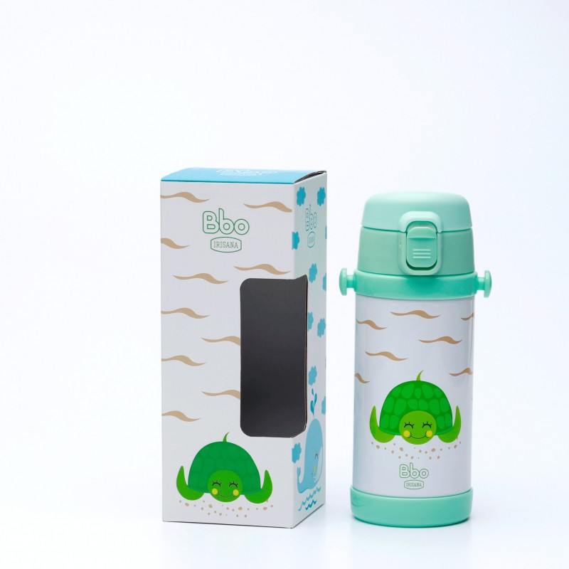 Botella infantil Bbo Irisana acero... Botella infantil Bbo Irisana acero...