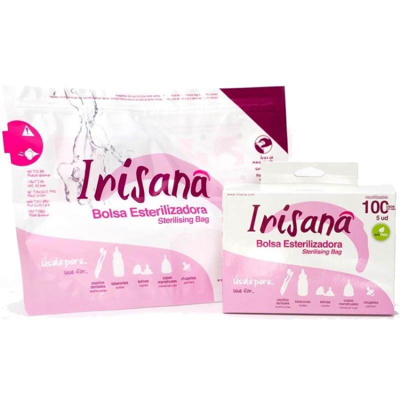 Microwave sterilizing bag. Box 5 units. Microwave sterilizing bag. Box 5 units.