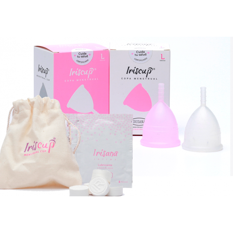 Copa menstrual Iriscup. Tu protección... Copa menstrual Iriscup. Tu protección...