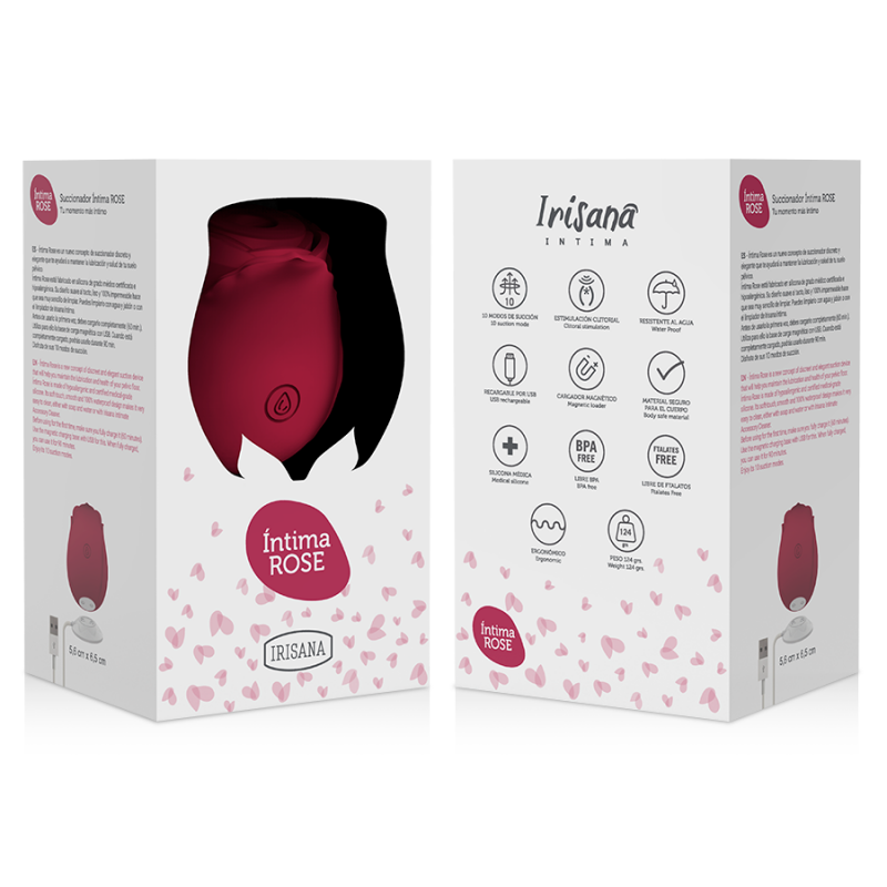 SUCCIONADOR DE CLITORIS INTIMA ROSE SUCCIONADOR DE CLITORIS INTIMA ROSE
