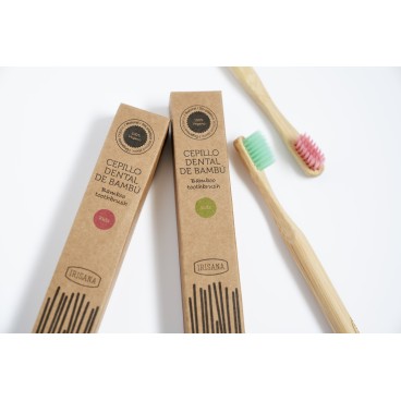 Cepillo dental infantil de bambú