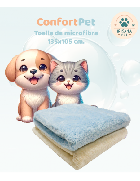ConfortPet. Microfiber towel for pets. 135x105 cm