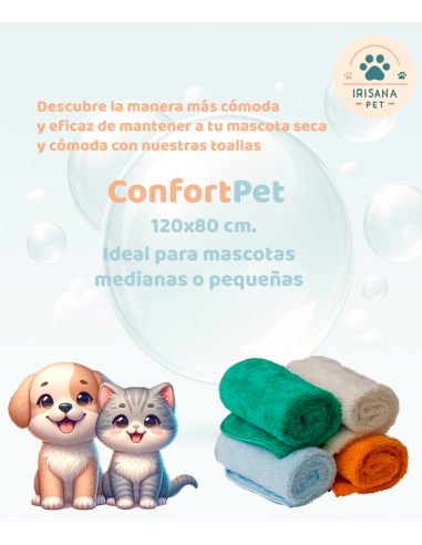 ConfortPet. Toalla de microfibra para... ConfortPet. Toalla de microfibra para...